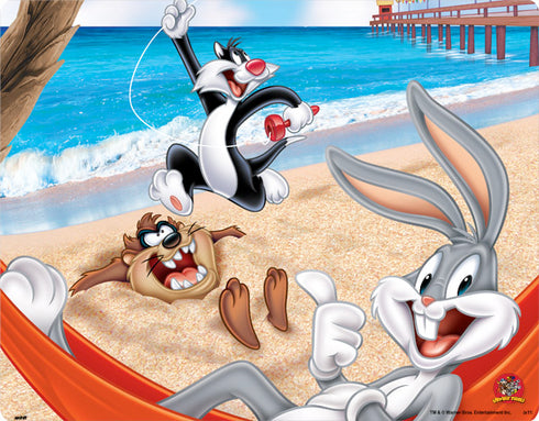 Looney Tunes Beach PS5 Pro Console Skin